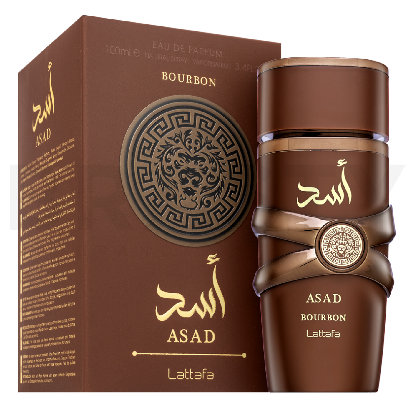 Lattafa Asad Bourbon Eau de Parfum férfiaknak 100 ml - Image 3